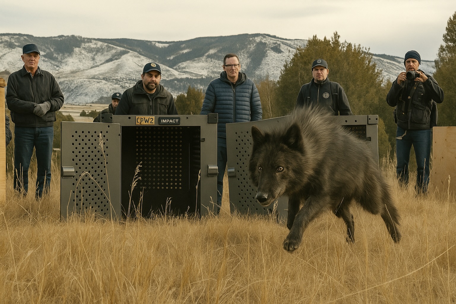 Feds To Colorado: No More Canadian Wolves - Scott K. James
